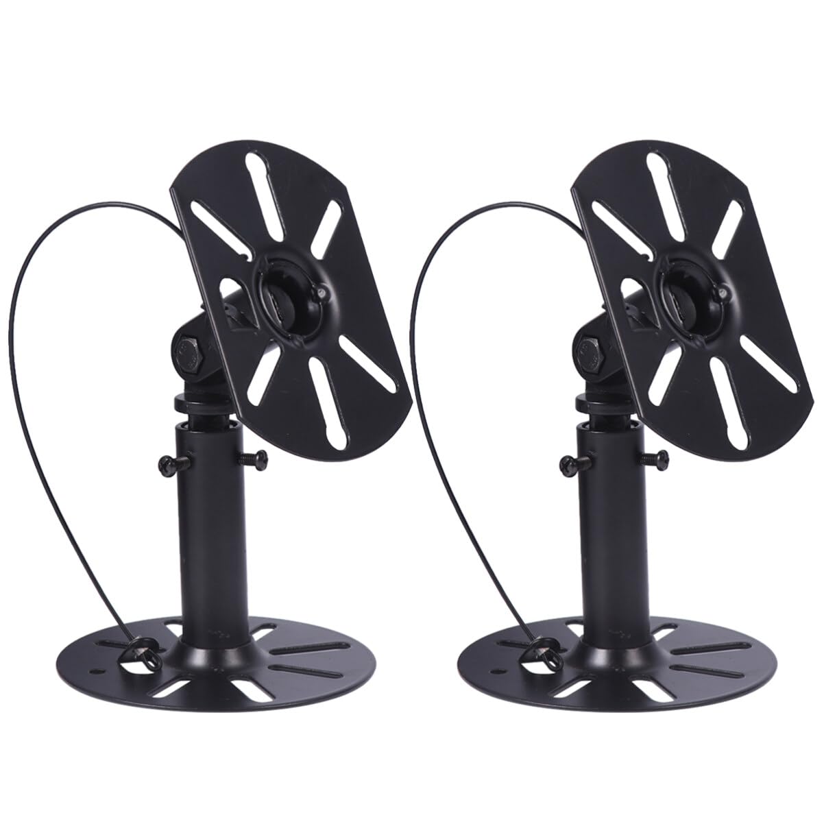 SOLUSTRE 2piezas Soporte Para Altavoz Con Gear Bite Soporte Especial Para Caja De Sonido Ktv Colgador De Pared Para Altavoces Para Bares Tiendas y Locales De Ktv