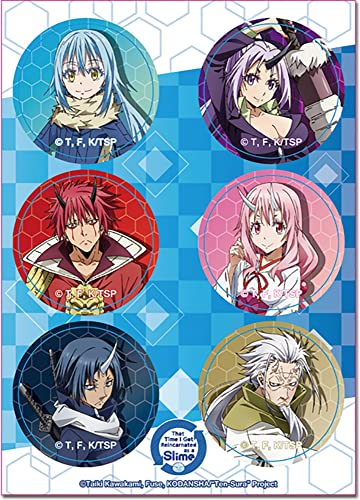 Image of That Time I Got Reincarnated As A Slime - Group Sticker Set 5"X7"