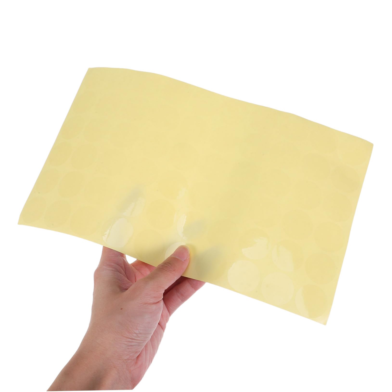 Homoyoyo 84fogli Etichette Adesive Rotonde Trasparenti di Sigilli Autoadesivi per Buste Sacchetti Alimentari e Piccoli Pacchetti Materiale Resistente in Pvc Facile Applicazione e Design Dis