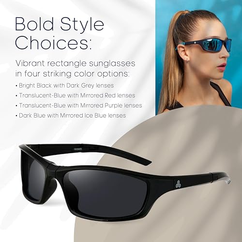 Groeningen Rectangular Polarized Sunglasses for Men and Women3