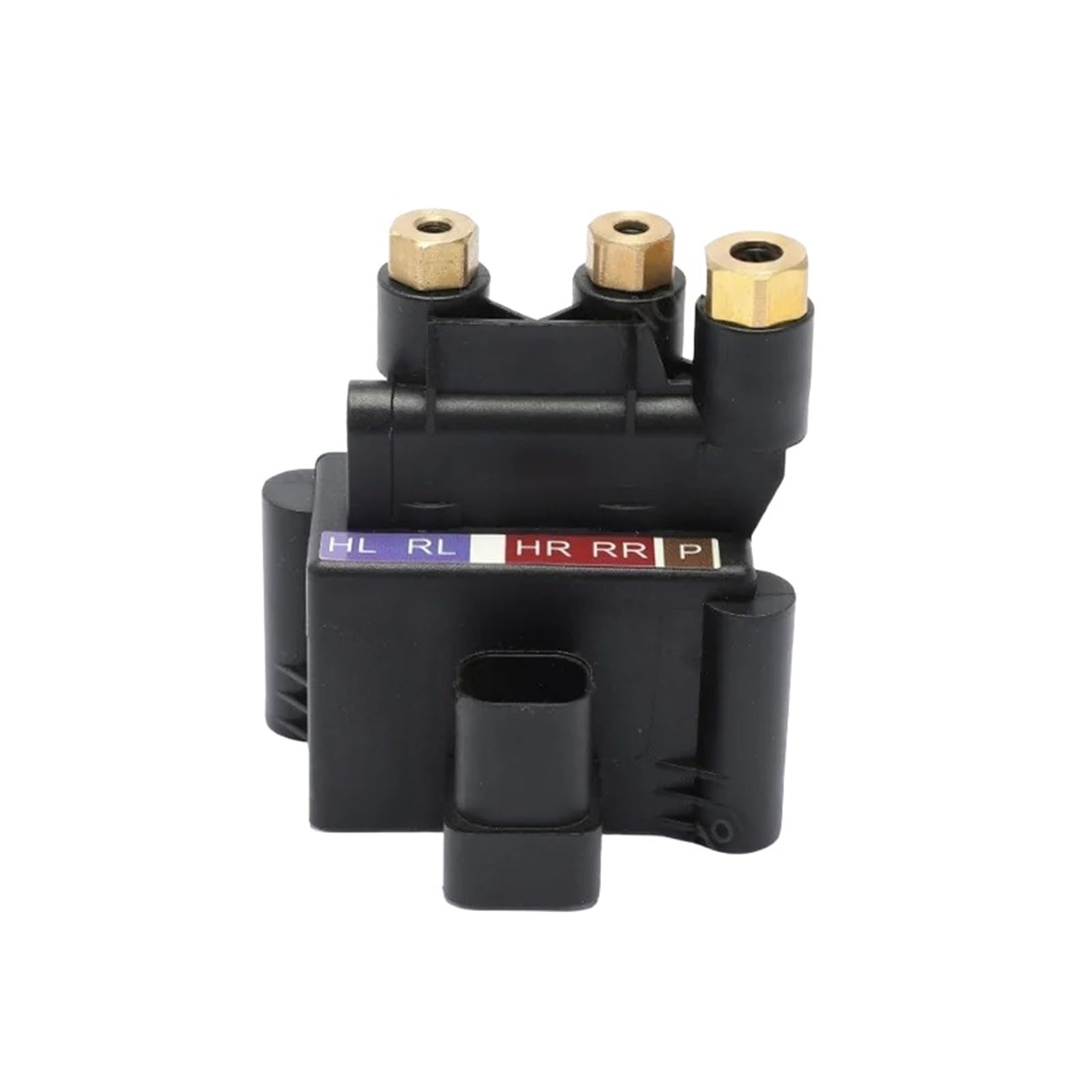 2513200158 Air Suspension Pump Supply Solenoid Valve Block Compatible for Benz W251 V251 R300 R320 R350 R400 R500 R550