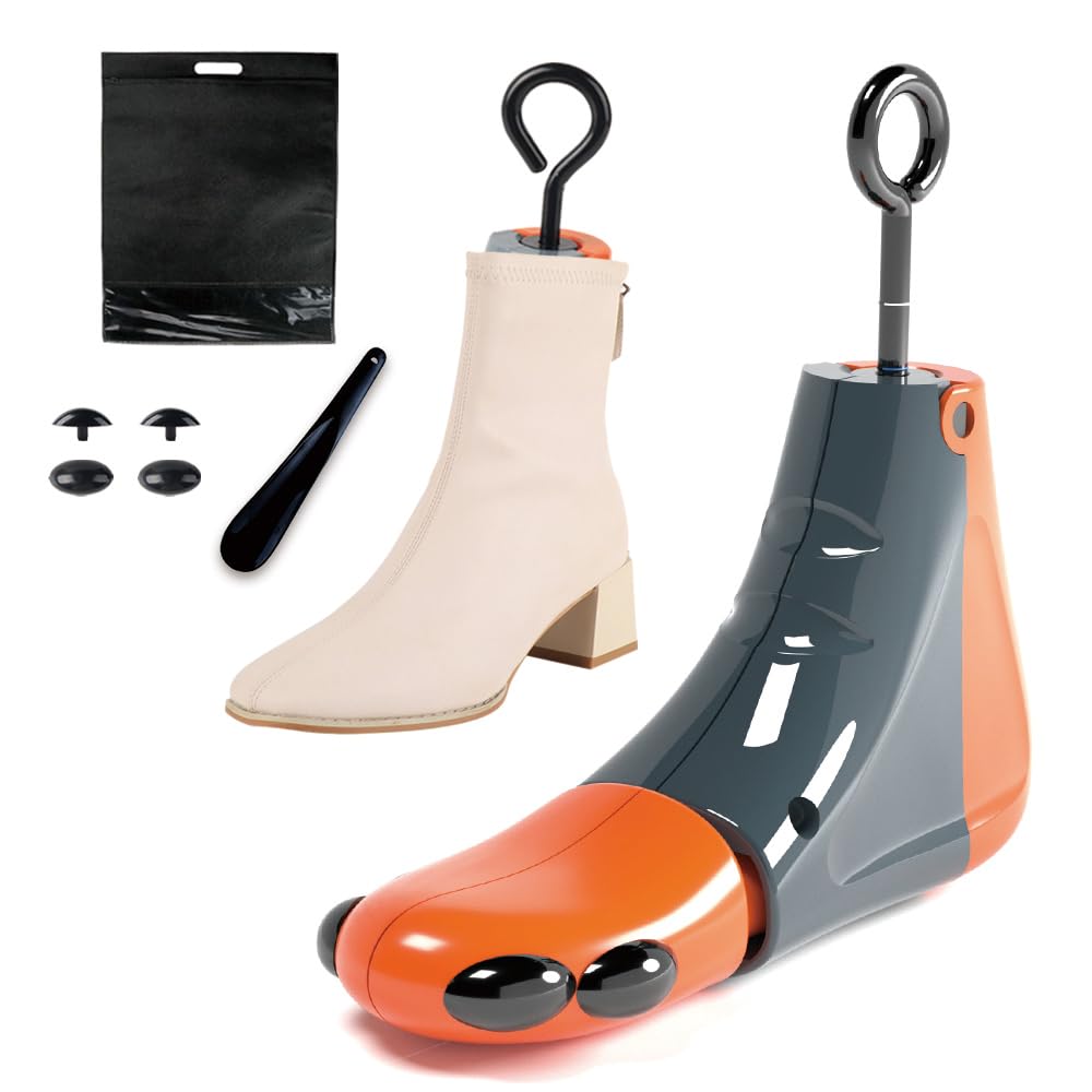 Estirador de zapatos para hombres y mujeres, ancho ajustable, expansor de zapatos, pies anchos (1 unidad)