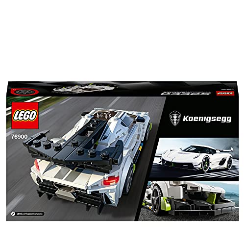 Speed Champions Koenigsegg Jesko, Auto Sportiva con Minifigure del Pilota, Macchina Giocattolo per Bambini 76900 - Lego - Immagine 8