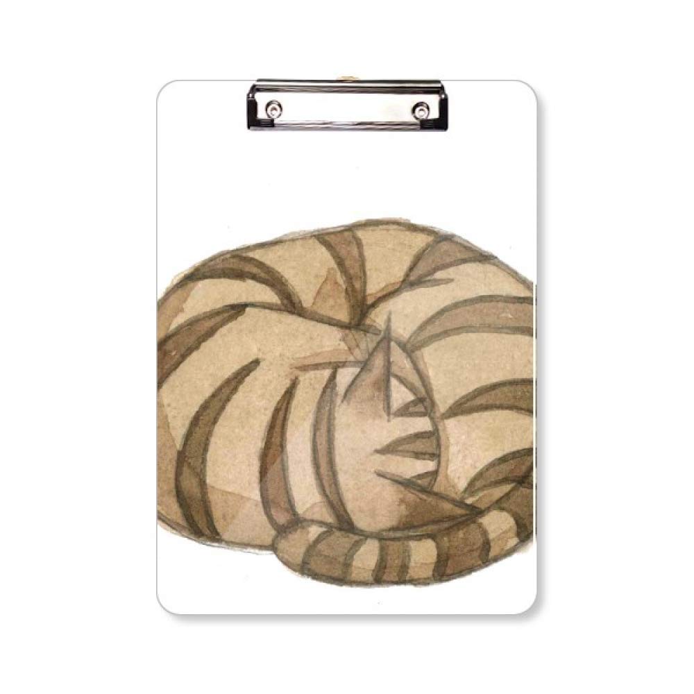 Porte-documents A4 chat aquarelle Dragon-Li pour organiser vos dossiers