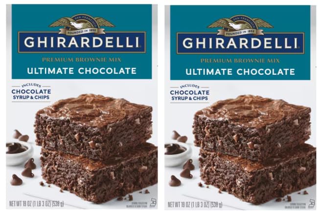 Pack Of 2 Ultimate Chocolate Premium Brownie Mix 19 oz