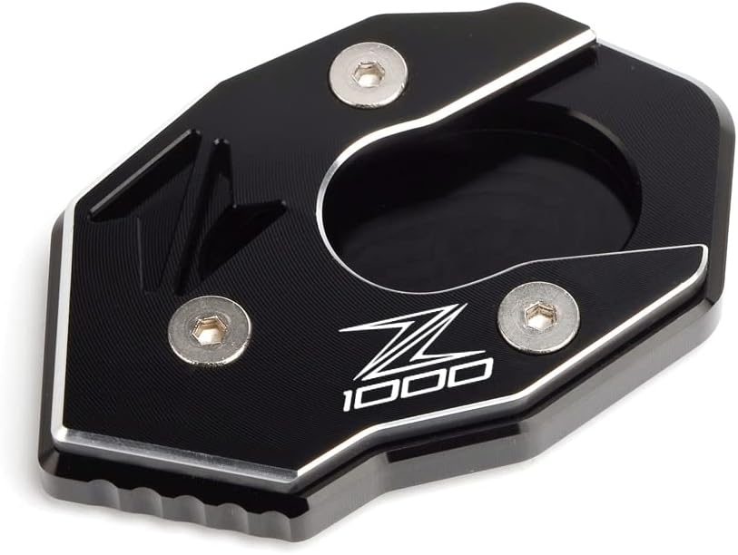 Miniatura 13 de TEMKIN W Motorcycle CNC Aluminium Side Stand Enlarge Extension for Kawasaki Z900 Z650 Z1000 Z800 2010-2022 Z 900 Z 800 Z 650 Z1000r Z1000 Y