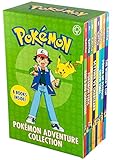 Pokemon Adventure Collection Series Books 1 -8 Set (Ash's Big Challenge, Pokemon Peril, Orange League, Scyther VS Charizard, Race to Danger and MORE!)