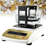 Goldreinheitsprüfgerät, Edelmetalldichtemesser 0,01 g–1200 g, 0,001 g/cm³, Ergebnisse in 5 Sekunden, optionaler 58-mm-Drucker, wiederaufladbar, zeigt Reinheit und Karat für Juweliere/Metallhändler an