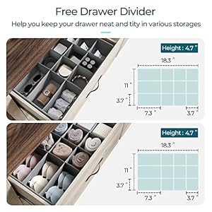 LINSY HOME 8 Drawers Dresser for Bedroom, Wood Bedroom Dresser Modern Drawer Chest, 8 Chest of Drawer, Tall Dresser for Closet, Dressers Organizer for Living Room, Closet, Hallway LINSY HOME 8 Drawers Dresser for Bedroom Wood Bedroom Dresser Modern Drawer Chest 8 Chest of Drawer Tall Dresser for Closet Dressers Organizer for Living Room Closet Hallway