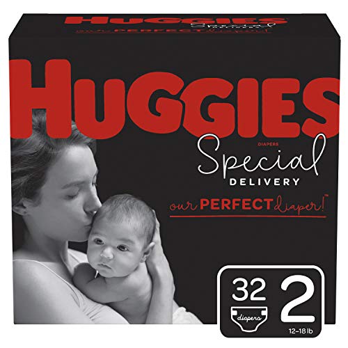 Image of Huggies Special Delivery Hypoallergenic Diapers, Size 2, 32 Ct