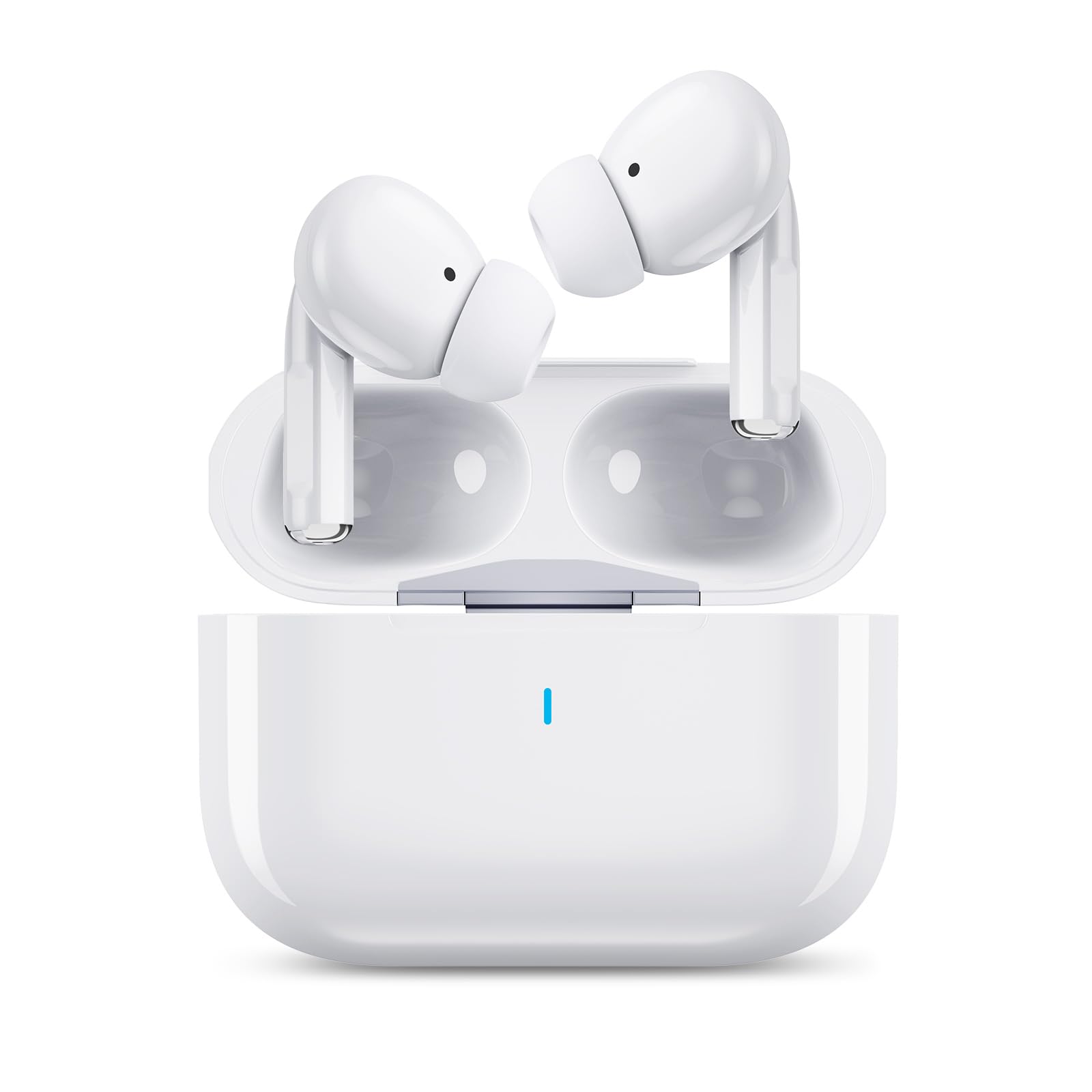 Wireless Earbuds for iPhone 17 Pro Max 17 Air 16 15 14, Bluetooth Headphones [Clear Call & No Noise] Noise Cancelling HiFi Bass Touch Contorl for iPad/Z Flip Z Fold/Galaxy/iOS/Andorid Switch 2