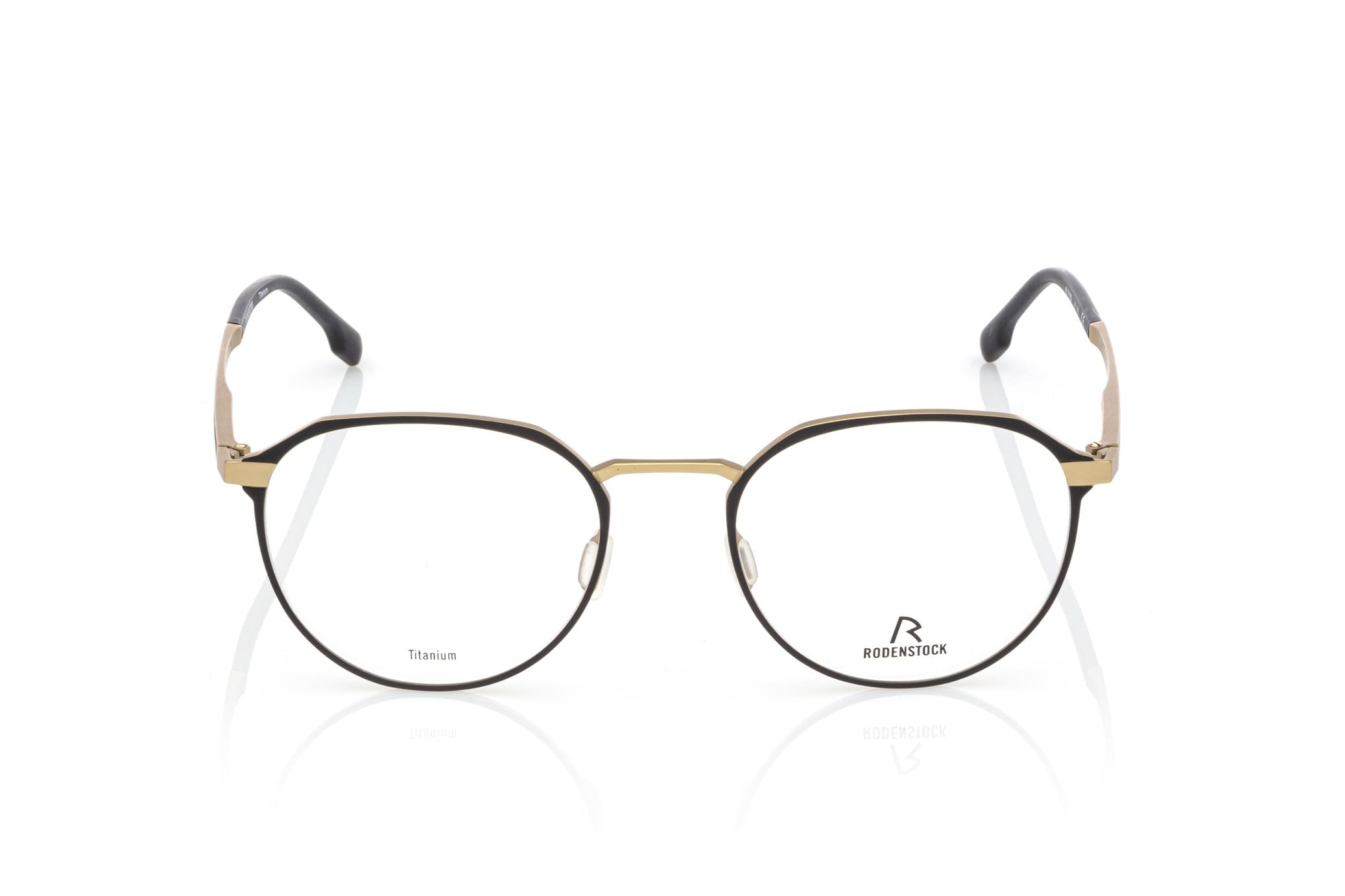 Rodenstock R7150 Rama okularów B000 black, gold 53/20/145 Mężczyzna