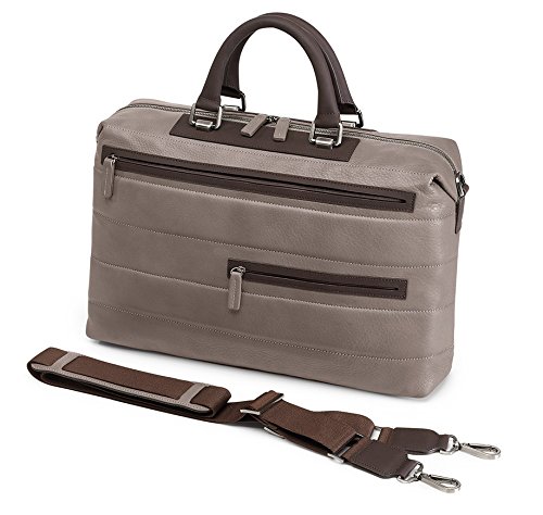 Giorgio Fedon 900084349 Leather Laptop Bag with Two Handles