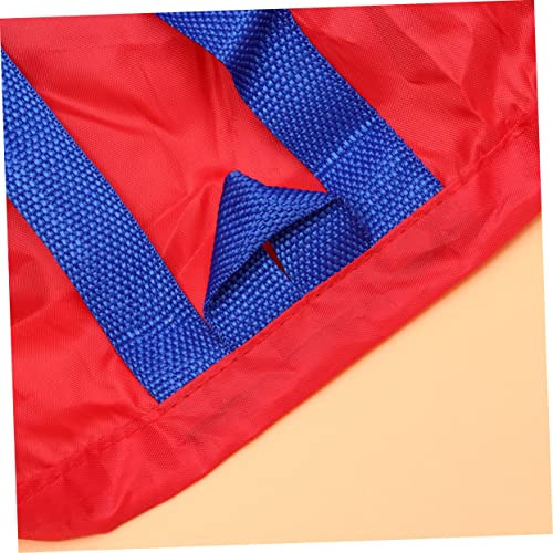 2pcs Portable Mesh Beach Toy Storage Bag Large Capacity for Boys and Girls Toys Snacks Books Red Shoulder Strap Easy Rinsing Design for Beach Outings2