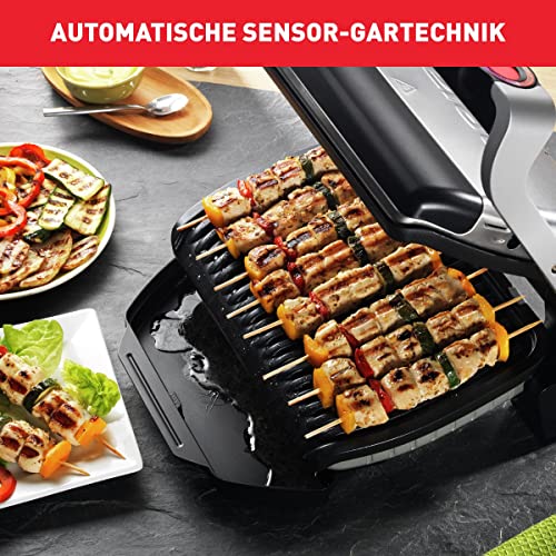 Tefal Optigrill GC705D | intelligenter Kontaktgrill | 6 automatische Programme | passt Temperatur + Grillzyklus ans… – Bild 4