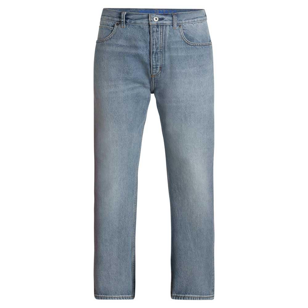 Hugo Men's 443 Turquoise/Aqua Nate Jeans, 31 W/30 L