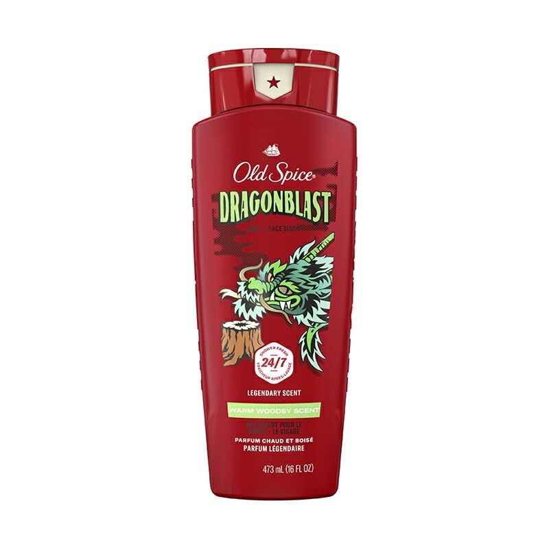 Amazon | OLD SPICE (オールドスパイス) BODY WASH DRAGONBLAST 16oz