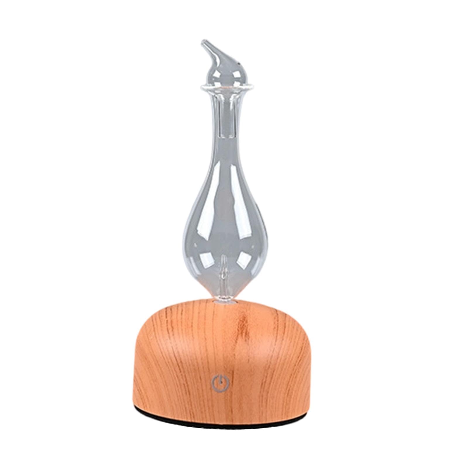 Difusor de Aceites Esenciales Portátil con Atomización Humidificador de Escritorio Madera Difusor de Aroma USB Inteligente Purificador, Style a, Individual