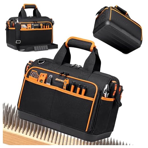 17-Inch Electrician Tool Bag Organizer