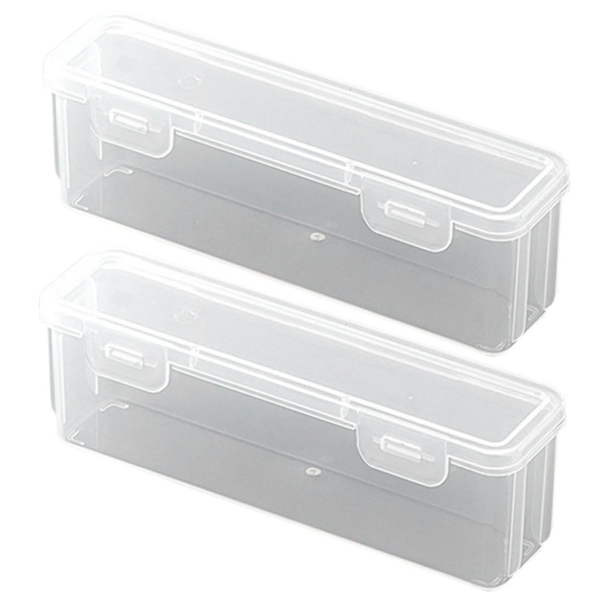 CALLARON 8pezzi Organizzatore Occhiali Da Sole Plastica Custodie Trasparenti e Portatili Per Viaggi Multiuso Per Occhiali e Piccole Cose