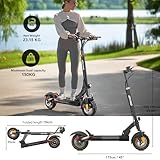 iENYRID Electric Scooter for Adults, M4 Pro S+ Folding Motorized Kick Adult Foldable 10" Off-Road Tires Fast Speed Long Range,3 Speed Modes, LCD Display,Dual Braking System, Black - Image 3