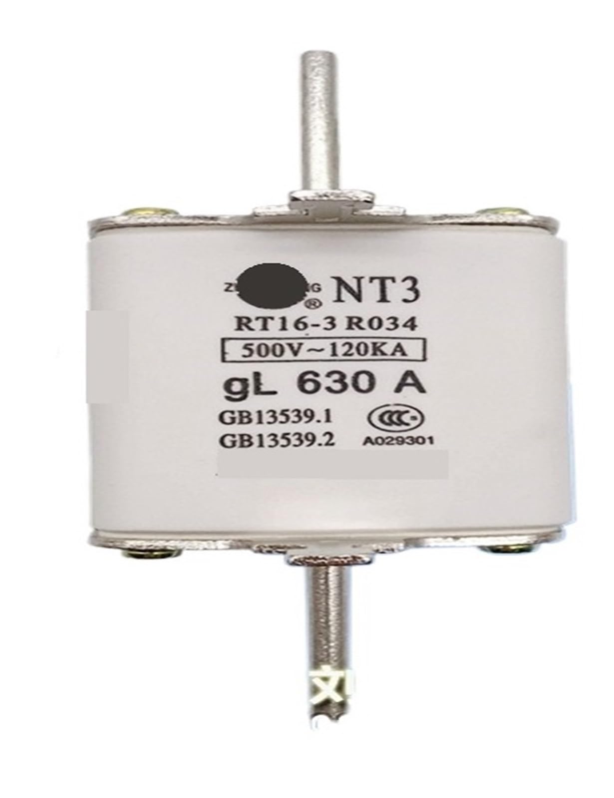 NVSFZGIYG 10PCS RT16 NT1 NT2 NT3 100A 125A 160A 200A 250A 300A 350A 400A 500A 630A Fuse(NT1 100A)