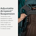 Osprey Renn 65L Women's Backpacking Backpack, Cascade Blue/Melon Orange - Image 4