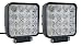 SUCOOL 2pcs one pack 4 inch square 48w led work light off road Flood lights truck lights 4x4 off road tractor jeep work lights fog lamp For Jeep Cabin/Boat/SUV/Truck/Car/ATV/automative/ 10-30V