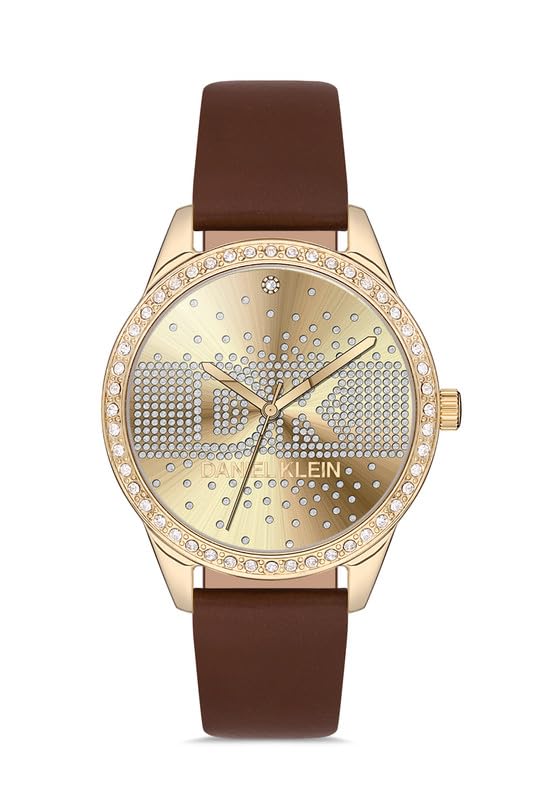 DANIEL KLEIN Analogue Gold Dial Mens Watch-DK.1.12696-3 (B0C9TRY298) Amazon Price History, Amazon Price Tracker