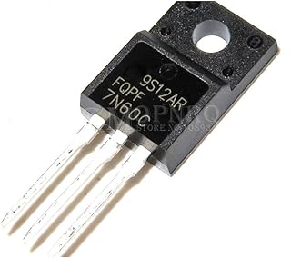 20pcs FQPF7N60C 7N60C 7N60 600V 7A MOSFET N-Channel Transistor TO-220F
