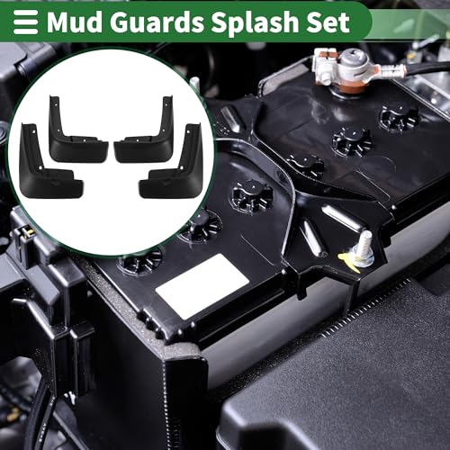 Image of Motoforti Mud Flaps Splash Guards Mud Guards for Hyundai NEXO 2020-2023 W /Mount Accessories