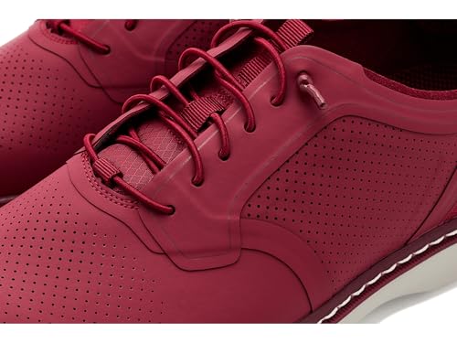 Image of Stacy Adams Men's Synchro Elastic Lace Oxford Raspberry 11 Medium
