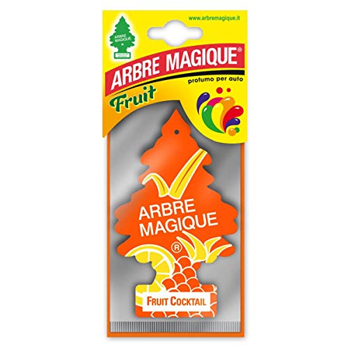 Arbre Magique Mono, Profumatore Auto, Fragranza Fruit Cocktail, Profumazione Fresca