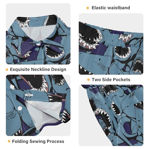 Image of visesunny Little Boys Short Sleeve T-Shirt Beach Shirts for kids children Casual Shorts Set Summer Clothes Outfits