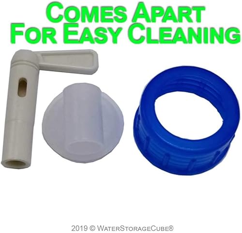 Miniatura 3 de WaterStorageCube Paquete de 2 tapas de repuesto para cubos plegables de agua (no bolsas), se adapta a cubos de todas las marcas con la misma tapa de
