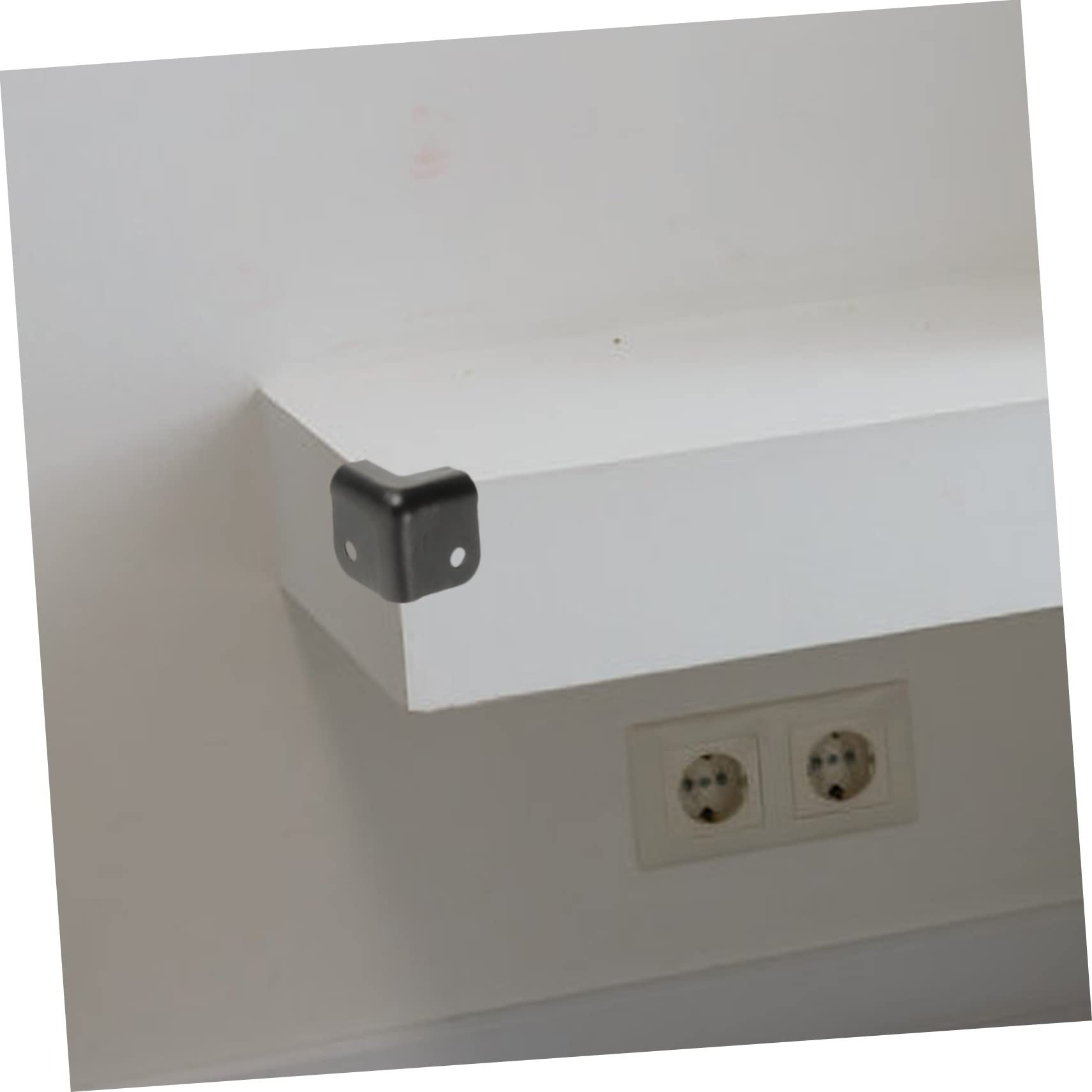 DOITOOL 16pezzi Protezioni Angolari Per Scatole Di Legno Protezione Per Cassa Acustica Decorativo Per Mobili e Valigie
