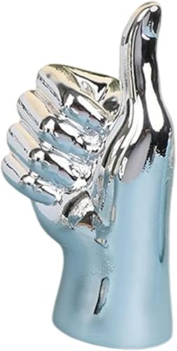 Estatua de gesto de mano, figuritas de gestos de mano, escultura de arte moderno, adorno de mesa para sala de estar, decoración de oficina en casa,
