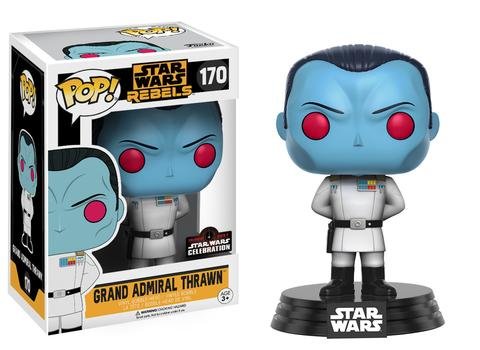 Funko Pop! Star Wars Rebels Grand Admiral Thrawn #170 2017 Star Wars Galactic Convention Exclusive product thumbnail 3