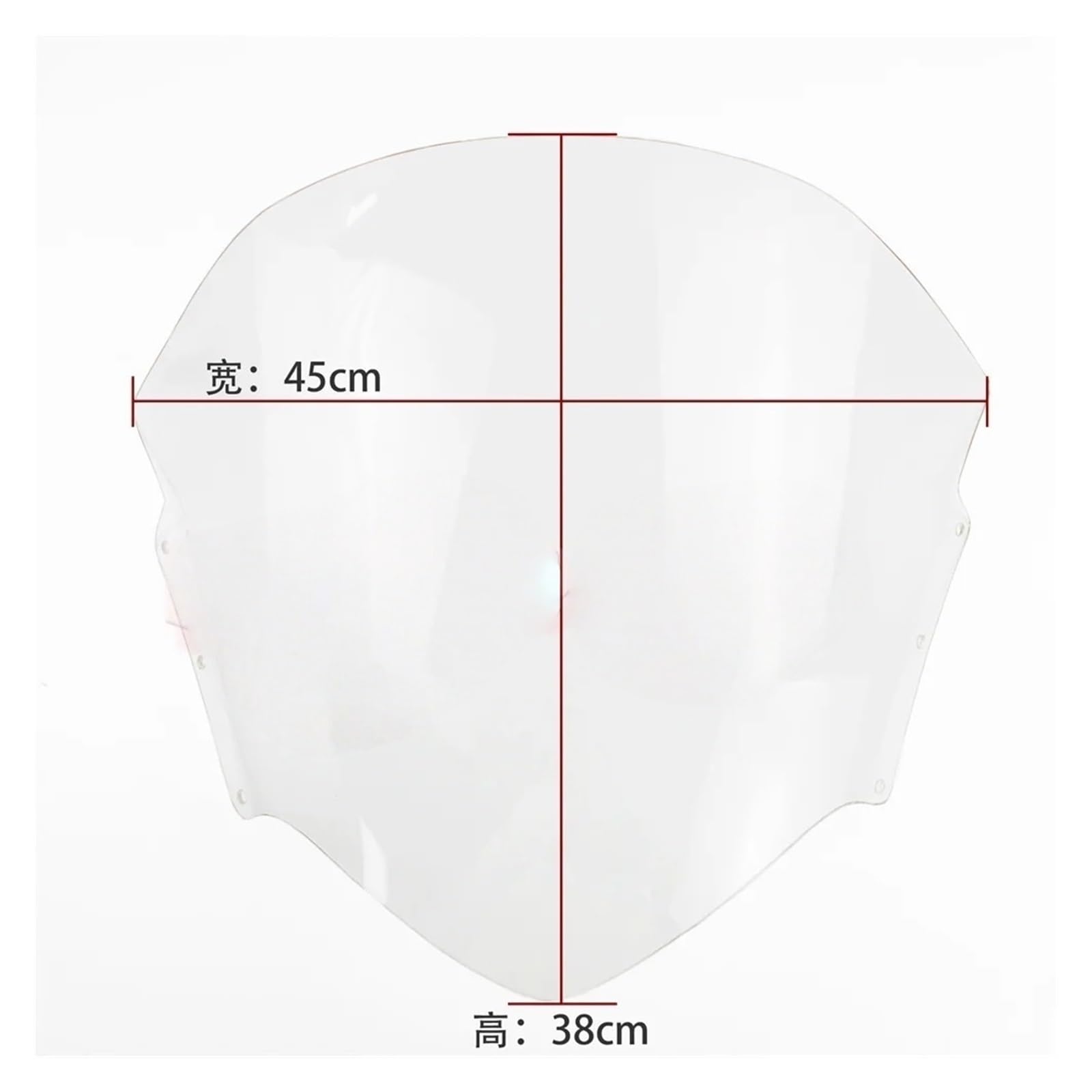 Cúpula Carenabris Deflector De Viento Accesorios para Motocicleta, Parabrisas, Cubierta Completa para Majesty 400 2003-2008 para YP3 YP400 2004 2005 2006 2007