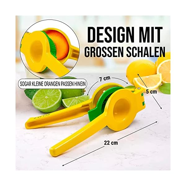 2-in-1 Zitronen & Limettenpresse – Bild 8