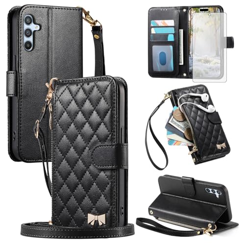 Protection Samsung Galaxy A57 5G intégrale avec porte-cartes et verre trempé