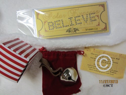 Polar Express Believe Ticket & Bell Gift Set by SCT~