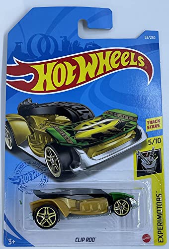 Hot Wheels Clip Rod voiture miniature Experimotors 5/10 verte 52/250 à collectionner