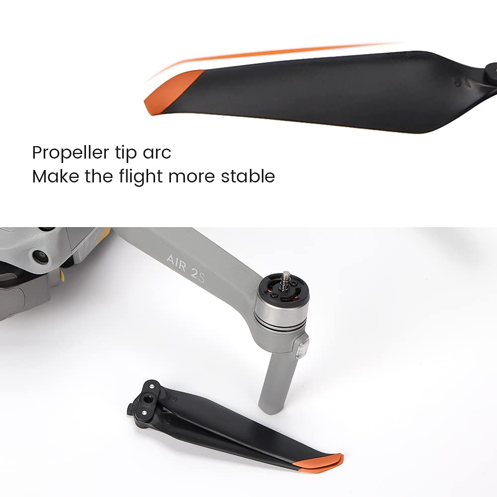12 pcs Mavic Air 2/Air 2s Propellers, Low Noise Replacement Spare Blades Props for DJI Mavic Air 2/Air 2s Accessories