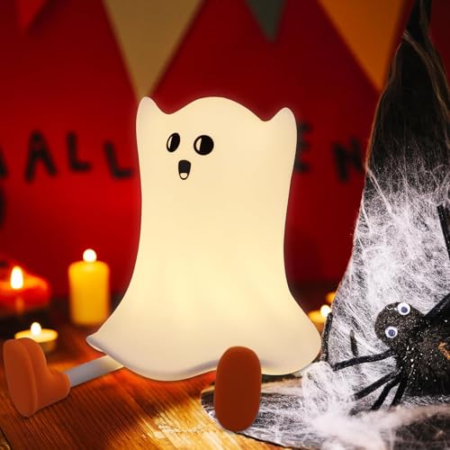 Lámpara de Mesa de Noche Fantasma de Silicona Fafeicy miniatura 2