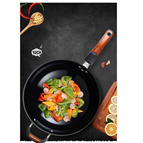 Wok antiadherente con tapa y accesorios miniatura 5
