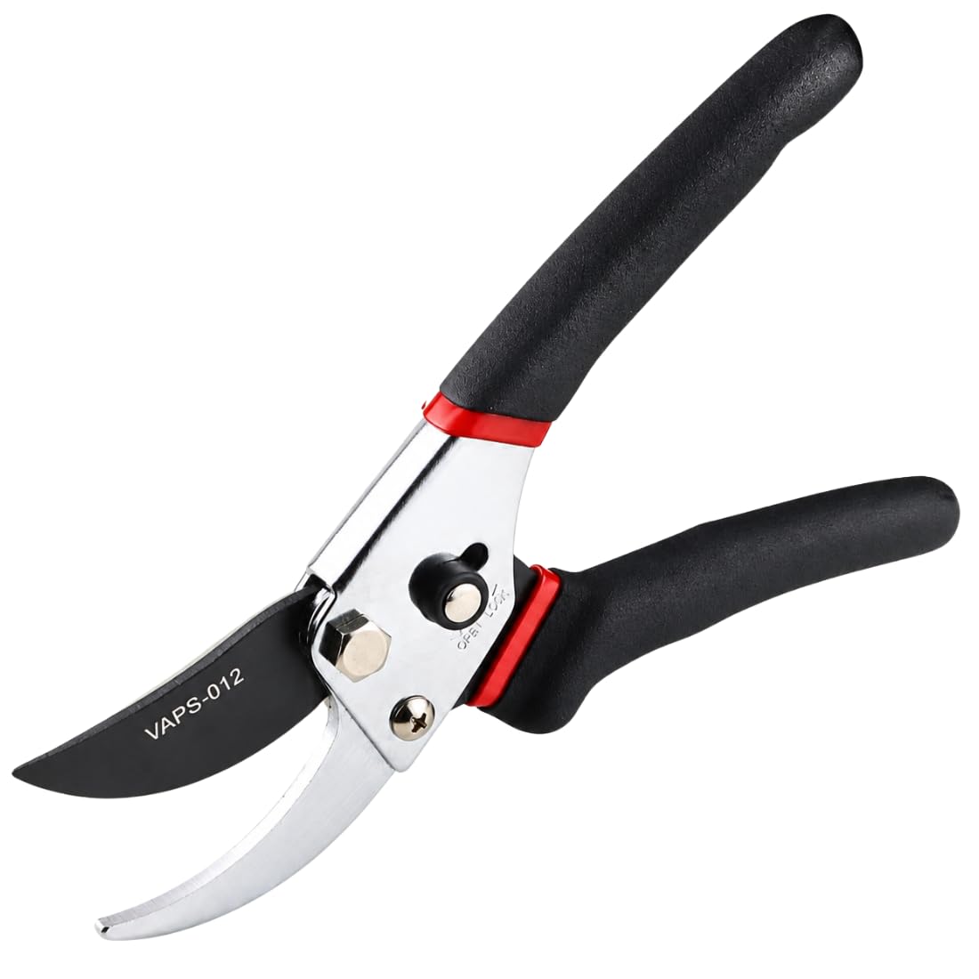 Vinka VAPS-012 Professional Bypass Pruning Secateur, High Carbon Steel Blade, Non-Slip Ergonomic Grip, Safety Lock, Heavy Duty Garden Pruner for Flowers, Plants & Shrubs-image-16