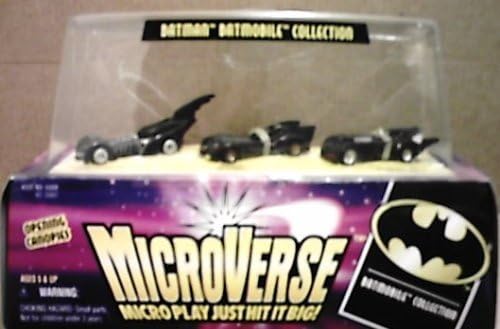 Kenner Microverse Batman Batmobile Collection By Kenner by MicroVerse Batman