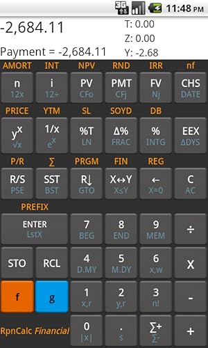 RpnCalc Financial