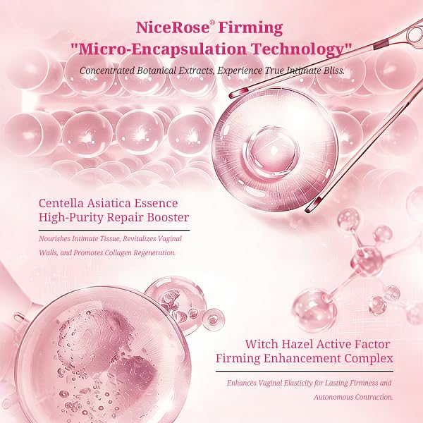 Intimate Care Tablets, Vaginal Tightening and Rejuvenation Formula, Natural Herbs Advanced Tightening, Hydration and Wellness Support